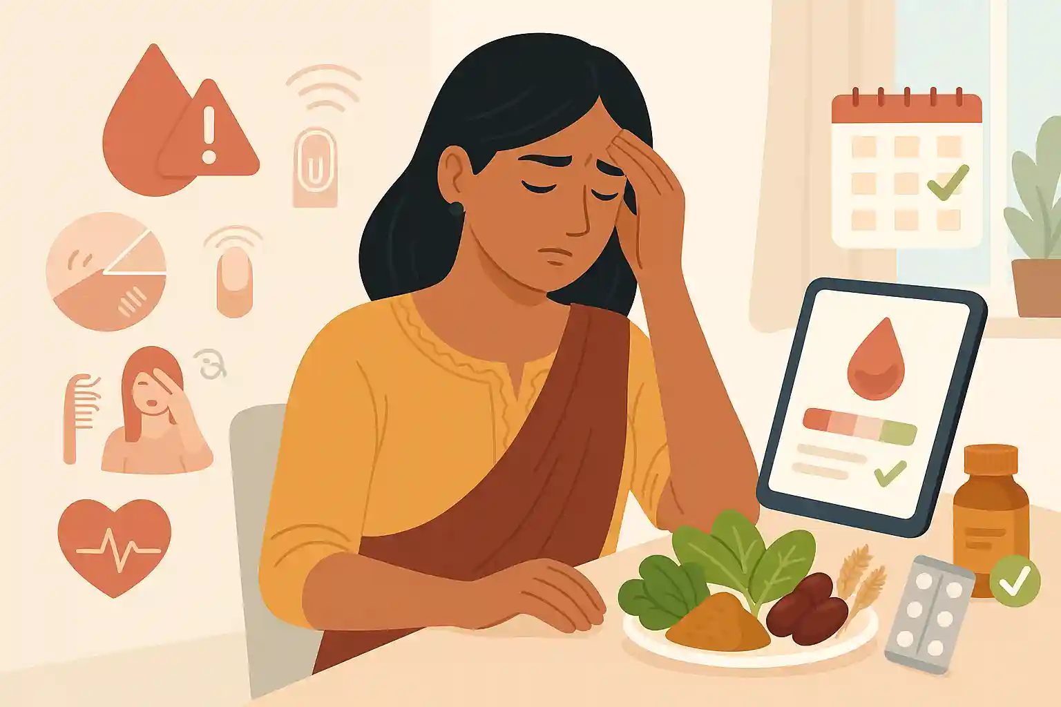 Beyond Fatigue: Hidden Signs of Anemia Every Indian Woman Should Recognize
