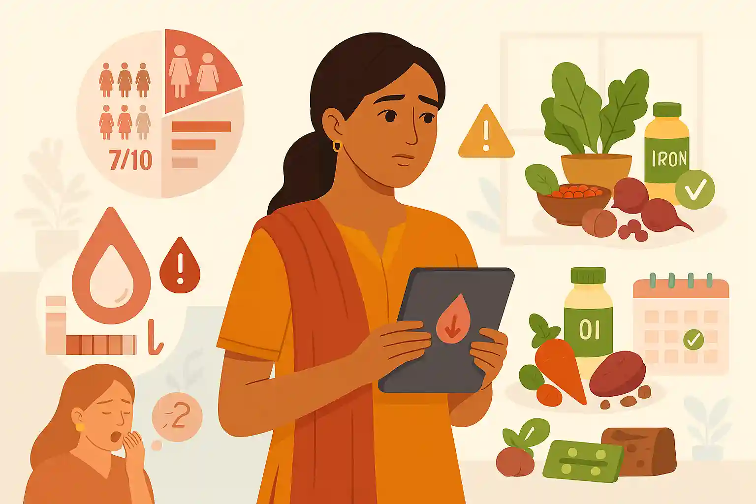 Take Control of Your Iron Levels: Why 7 Out of 10 Indian Women Are Anemic