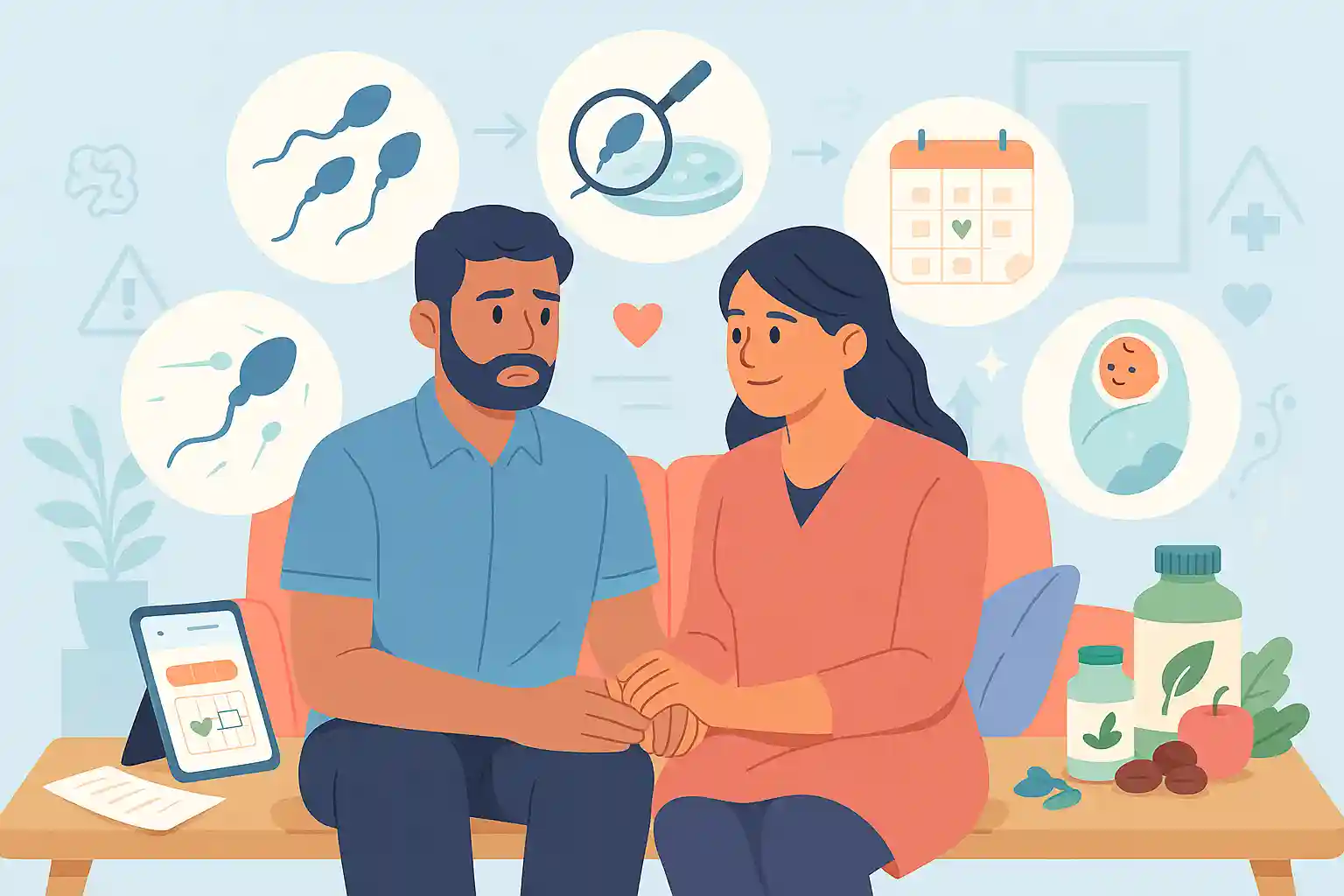 My Sperm Count is Low, Is It Still Possible to Conceive Naturally?