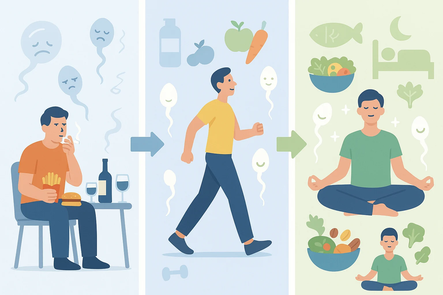 How Lifestyle Choices Affect Sperm Health: Diet, Exercise, and Habits