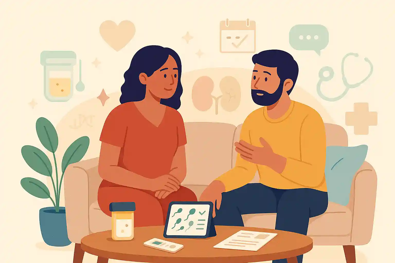 How to Talk to Your Partner About Fertility and Sperm Testing